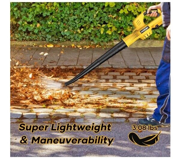 Cordless Leaf Blower for DeWalt 20v Batteries, Electric Leaf Blower Cordless