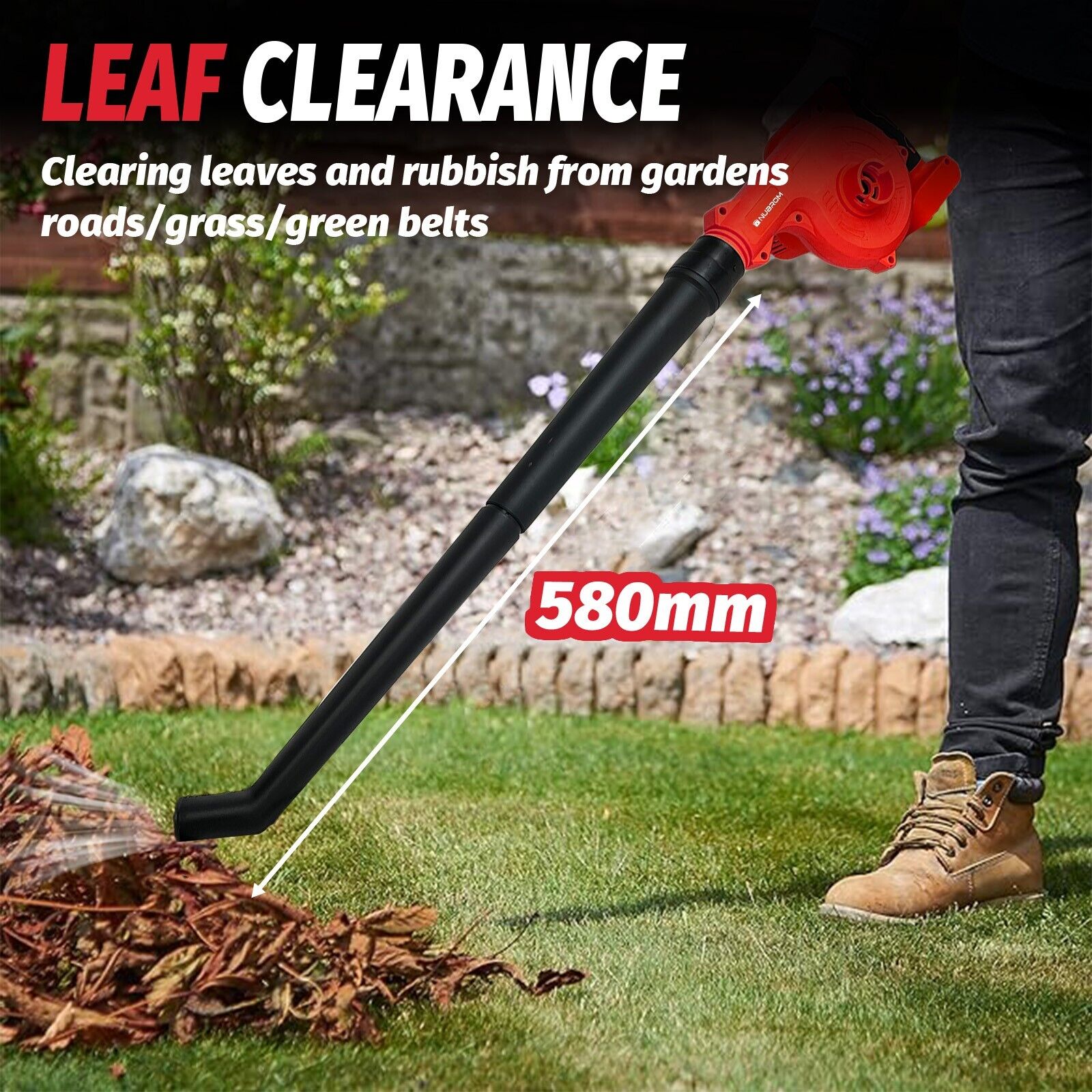 Cordless Leaf Blower for Milwaukee M18 Battery