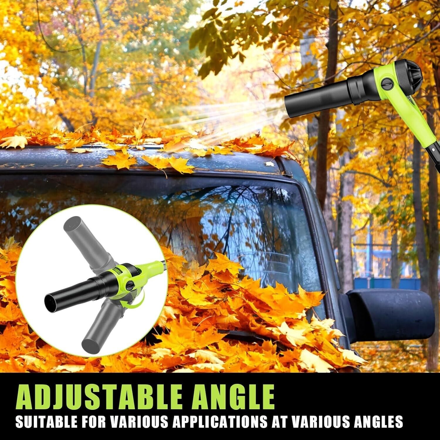 40V Brushless Leaf Blower 400 CFM Portable for Lawn/Garden/Snow/Dust Blowing