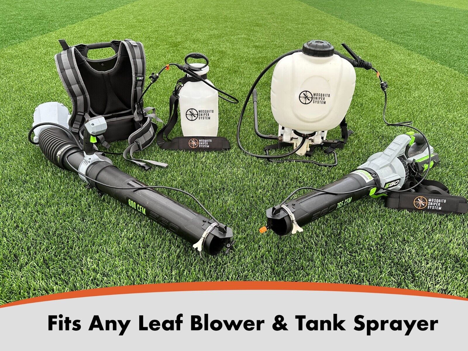 Leaf Blower & Tank Sprayer Mosquito Mist Fogger Pesticides Insecticides System