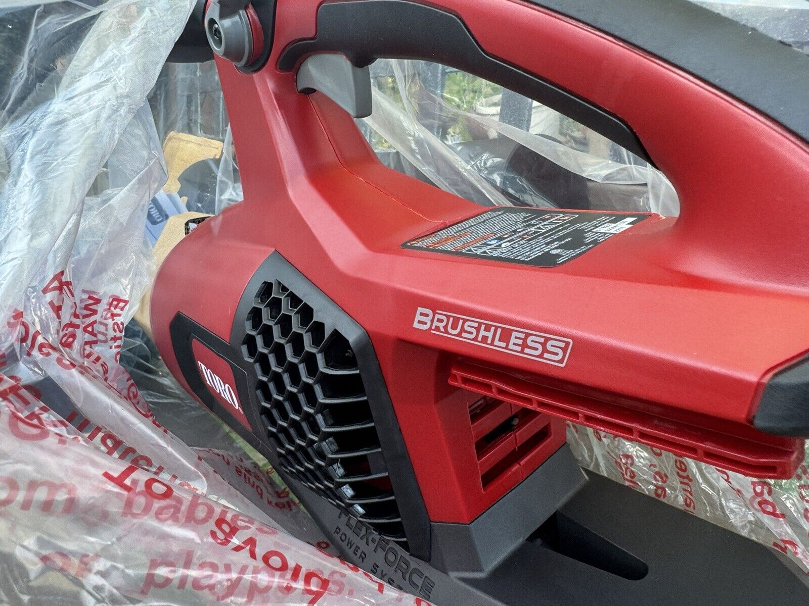 TORO NEW 60V CORDLESS LEAF BLOWER 157 MPH 605 CFM 51822 TOOL ONLY