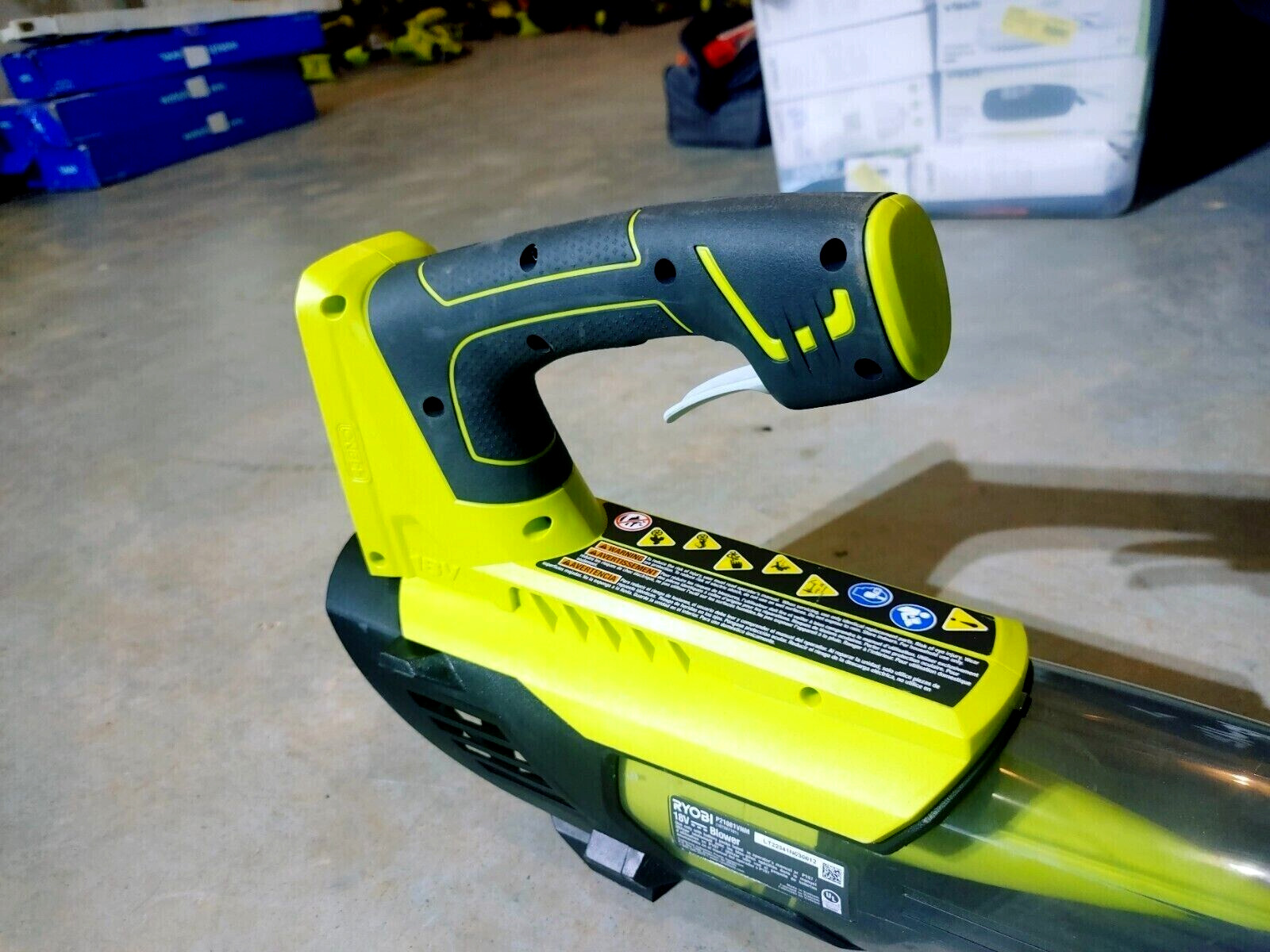RYOBI P21081 18V One+ Cordless Jet Fan Blower (TOOL ONLY)