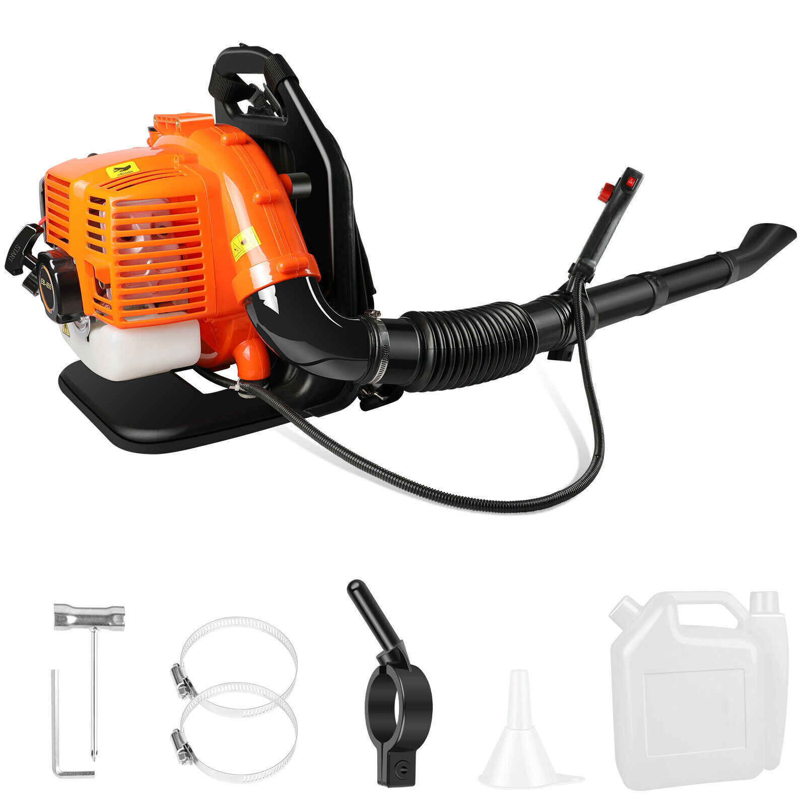 Commercial Gas Leaf Blower Backpack Gas-powered Backpack Lawn Grass Blower 43CC