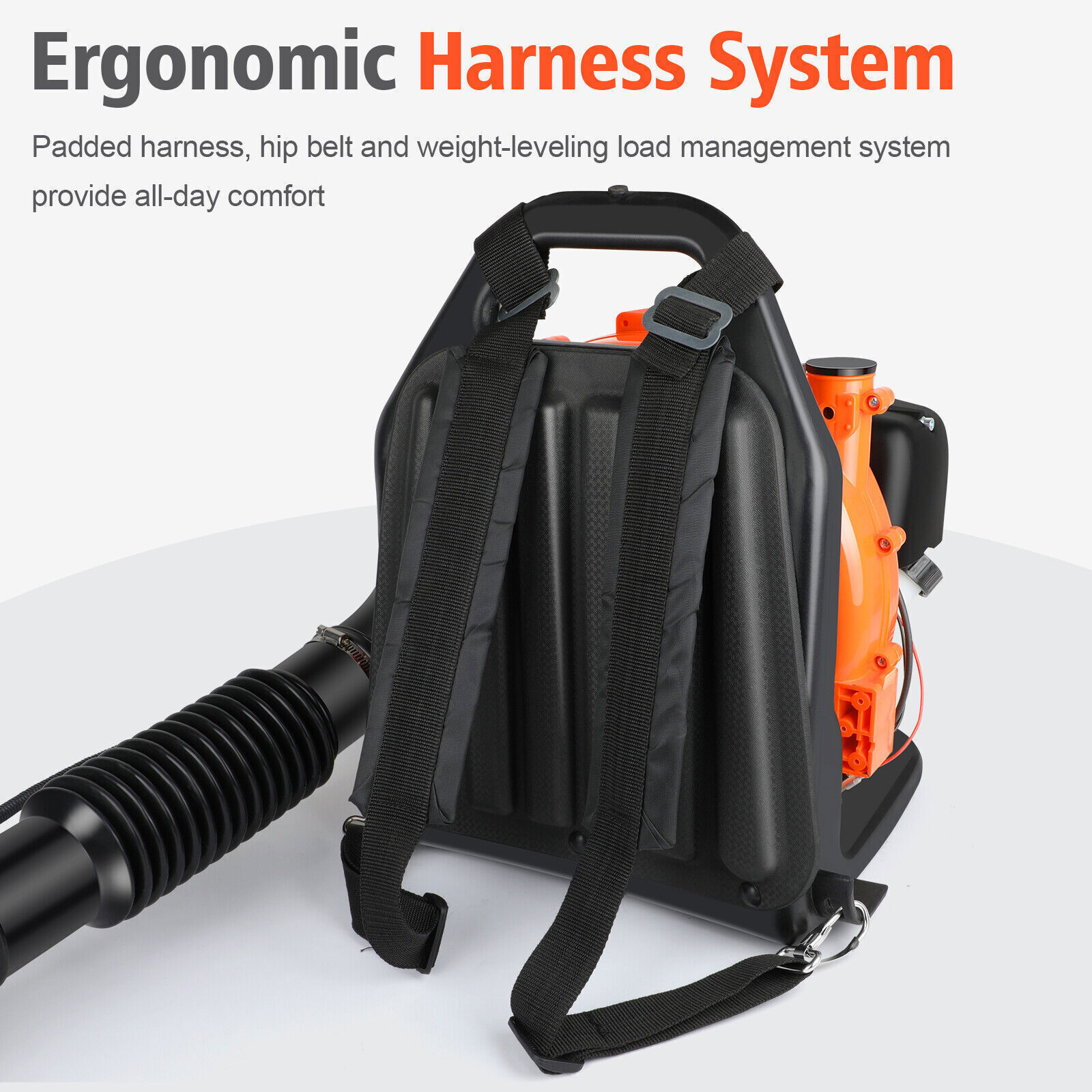 Commercial Gas Leaf Blower Backpack Gas-powered Backpack Lawn Grass Blower 43CC