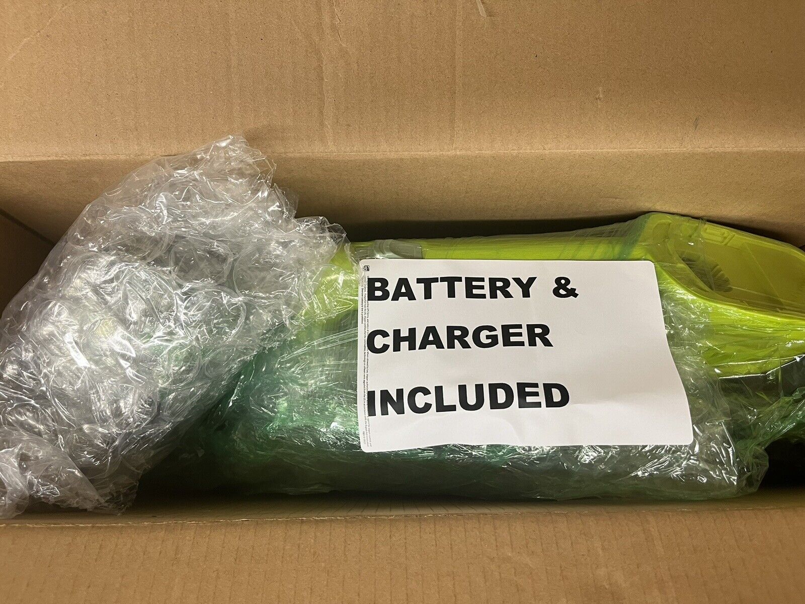 RYOBI P2109 200 CFM 18V Lithium-Ion Cordless Leaf Blower/Sweeper USED - P6-17