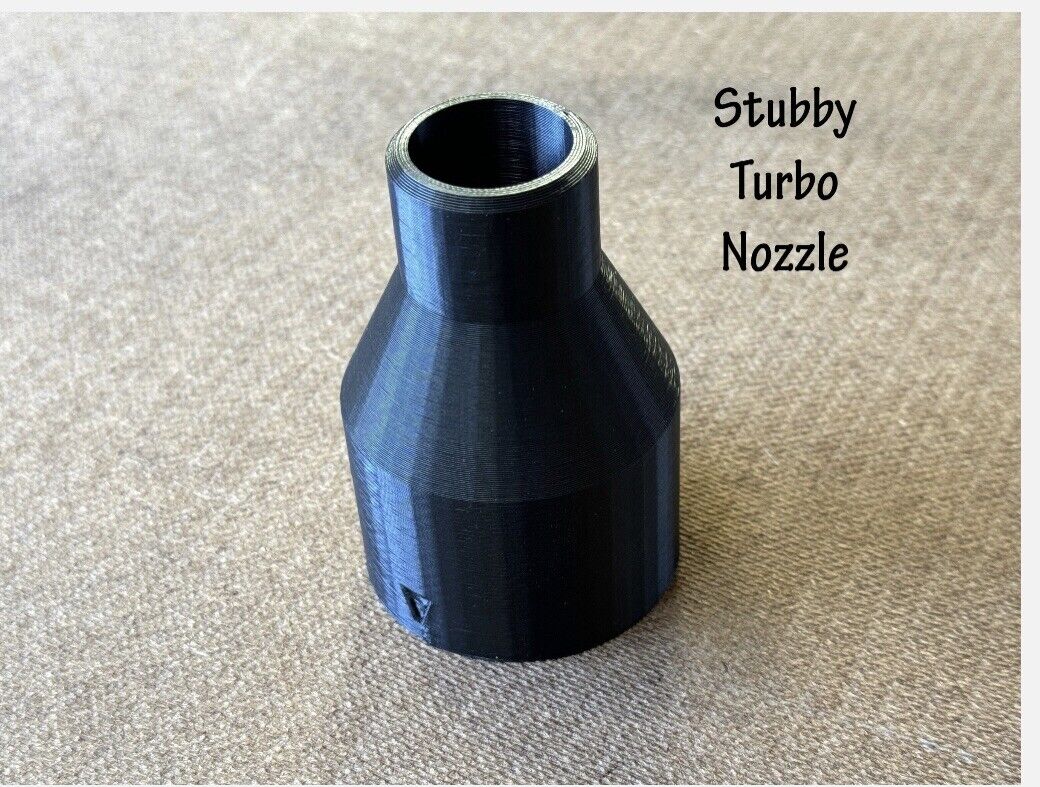 2 Accessories ( Stubby Nozzle + Holder) For Ryobi 18V Compact Blower PSBLB01