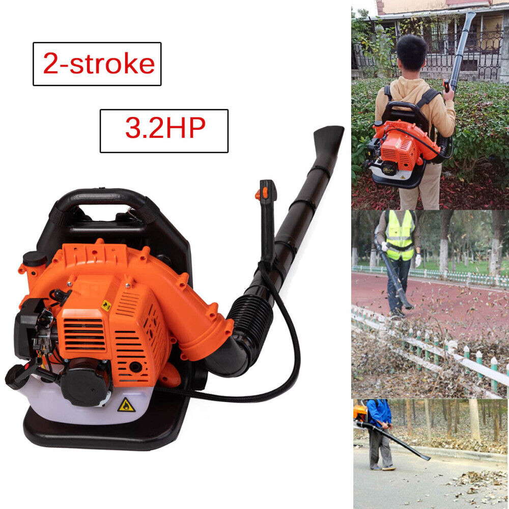 Commercial Gas Leaf Blower Backpack Gas-powered Backpack Blower 2-Stroke 63CC
