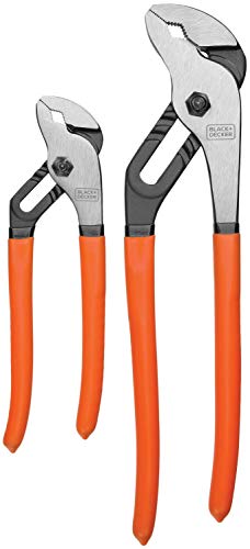 BLACK+DECKER Slip Joint Pliers, 2 Pack