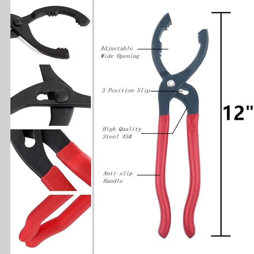 Oil Filter Wrench Set for Automotive Oil Removal