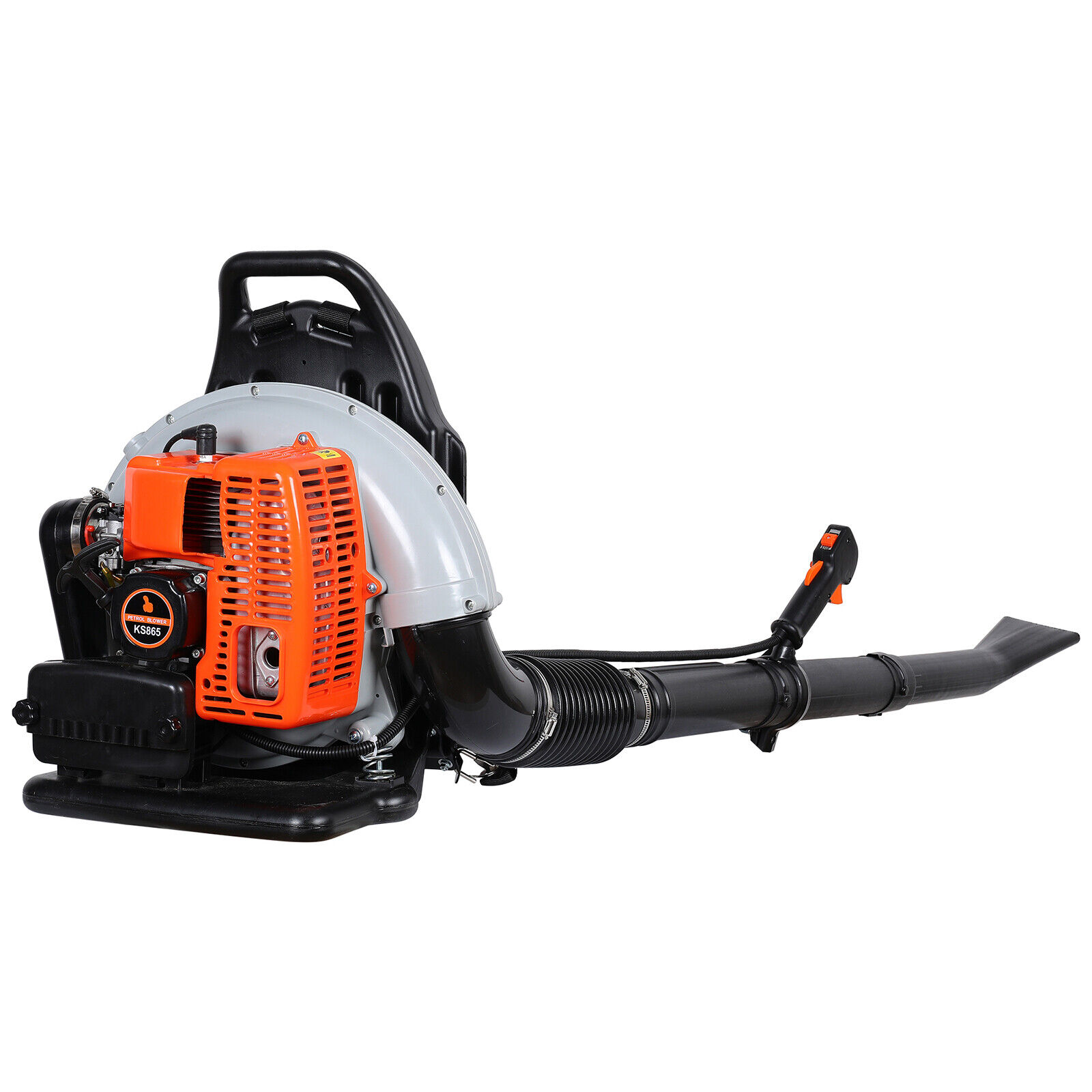 Backpack Leaf Blower Gas Powered Snow Blower 823CFM 300MPH 63CC 2-Stroke 3.6HP