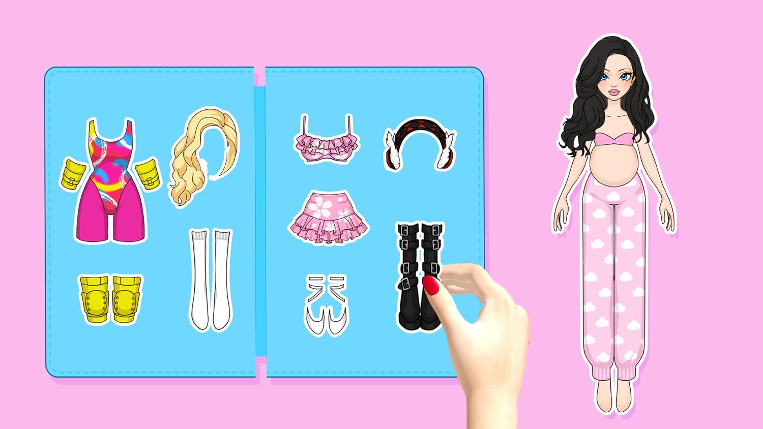 Magic Paper Dolls: DIY Games