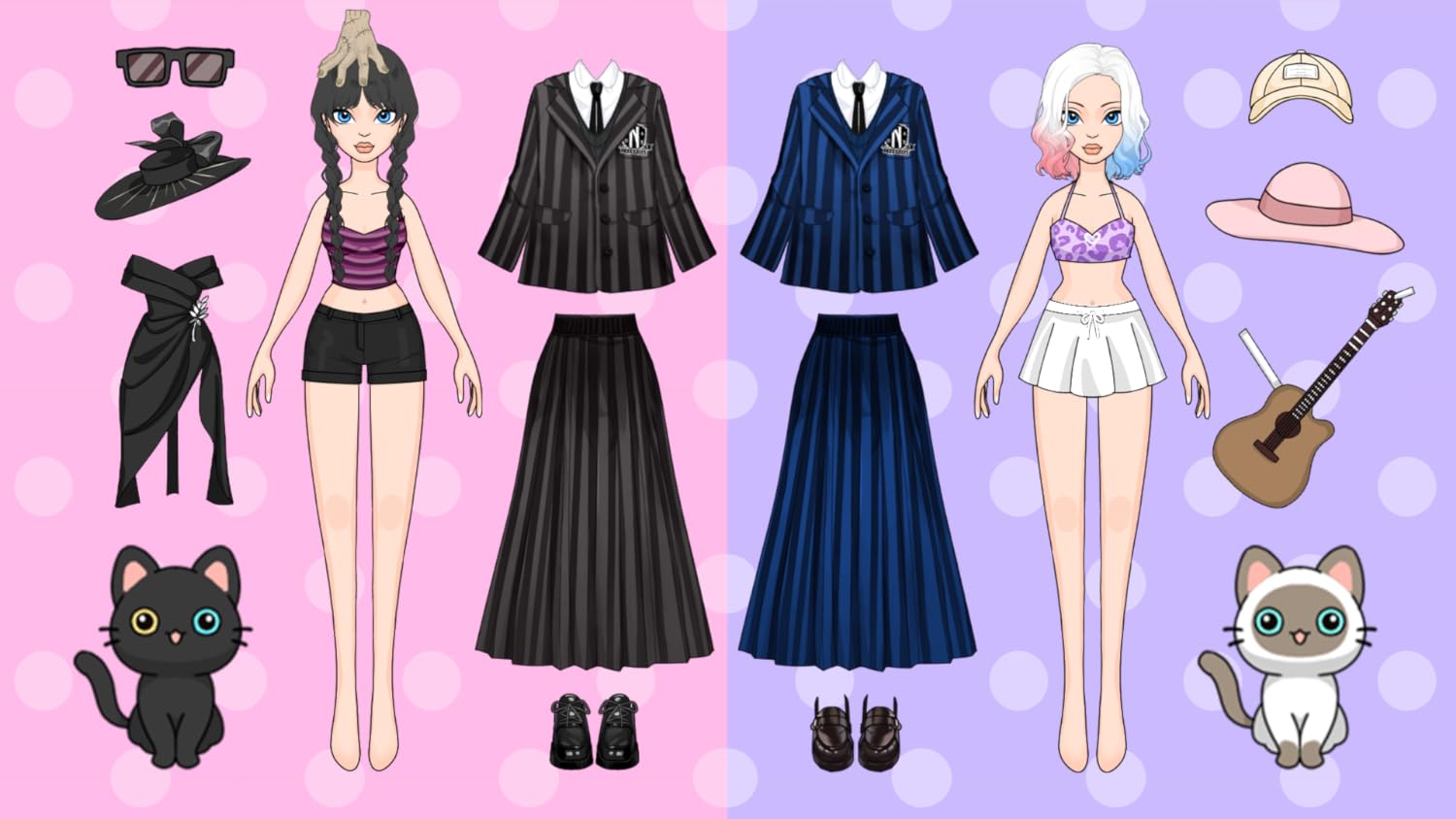 Magic Paper Dolls: DIY Games