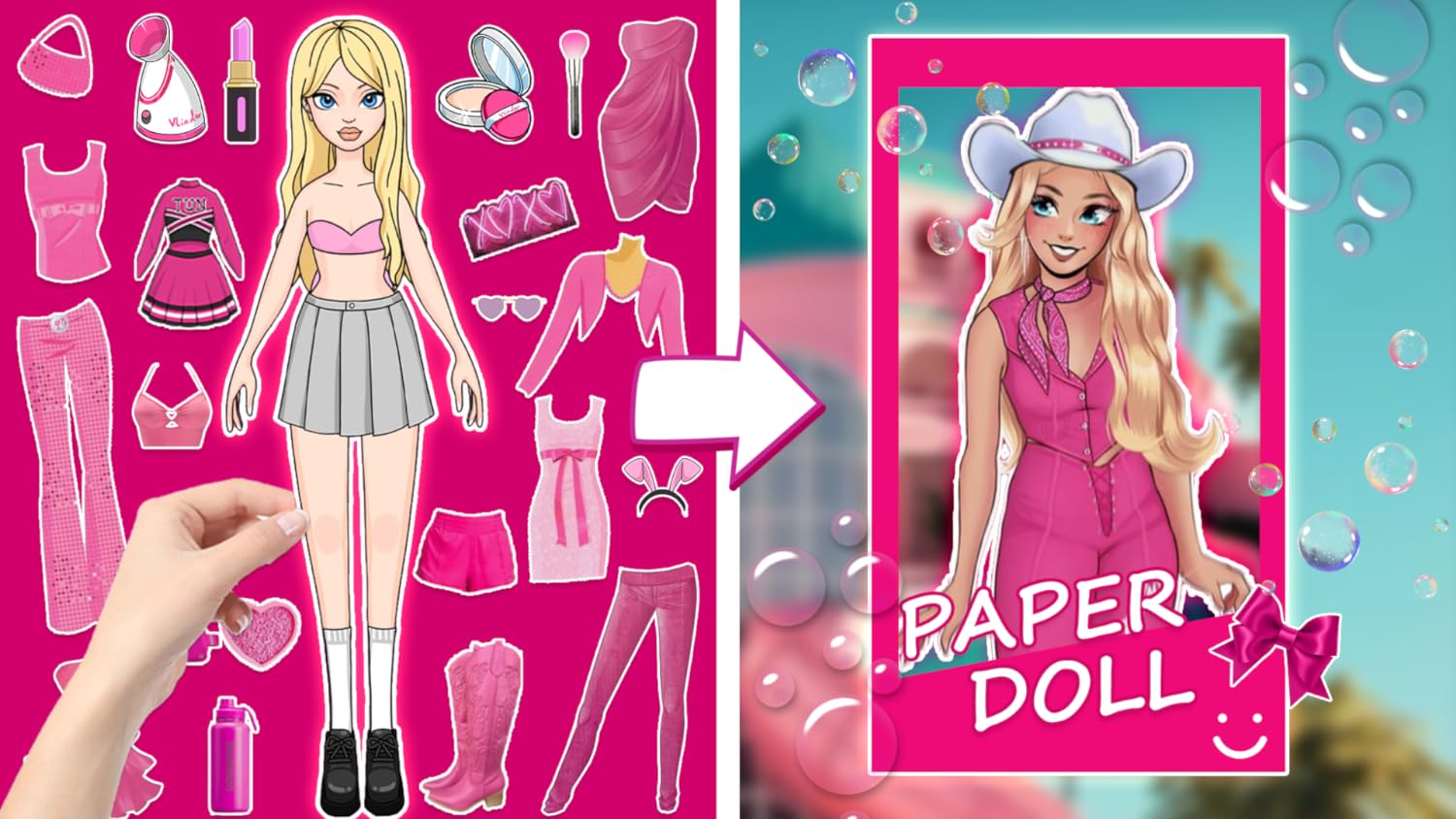 Magic Paper Dolls: DIY Games