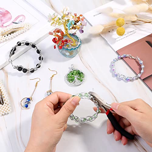 Craft wire cutters with flush cutting pliers