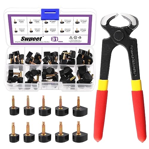 30 Pairs Women's High Heel Replacement Tips Kit
