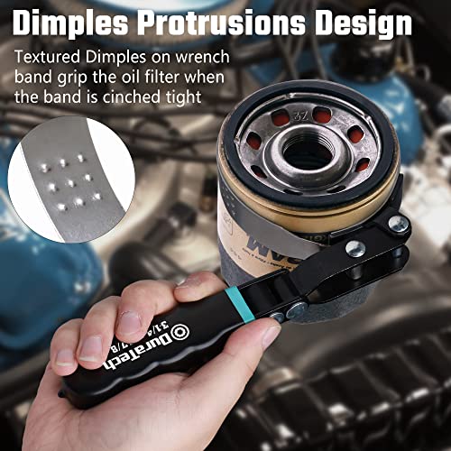 DURATECH 8-Piece Oil Filter Tool Set with Case