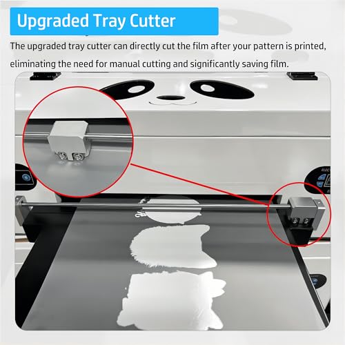 Procolored A3 DTF Printer Transfer Printing Machine with White Ink Circulation and Semi-Automatic Cleaning System for DIY Print T-Shirt L1800 Direct to Film Printer (Printer+Oven+Ink)