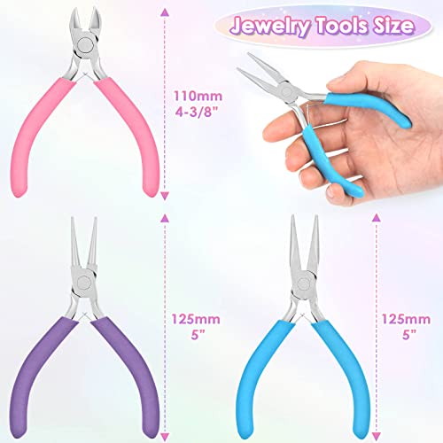 Jewelry Pliers Set for Making, Repair and Crafts