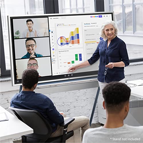 Vibe S1 55″ Smart Board, 55 Inch Interactive Display, 4K UHD Touch Screen All-in-One Computer for Office and Classroom with Chrome OS & Open App Ecosystem (Board Only)