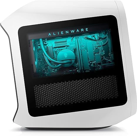 NEWDell Alien.Ware Aurora R15 Gaming Desktop 13th Gen_Intel i9 13900KF 24-Core 64GB RAM GeForce RTX 4090 Wi-Fi 6 Win11 1350W PSU Liquid Cooling 【Clear Side Panel 】 (White Clear Side Panel, 4TB SSD)