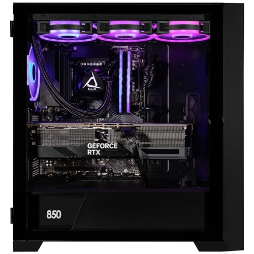 CLX Gaming PC - Intel Core i9 14900KF 3.2GHz, GeForce RTX 4080 Super, 2TB NVMe M.2 SSD, 32GB DDR5 RGB Memory, 360mm AIO, WiFi, Windows 11 Home, Black, TGMSETRTU4209BM