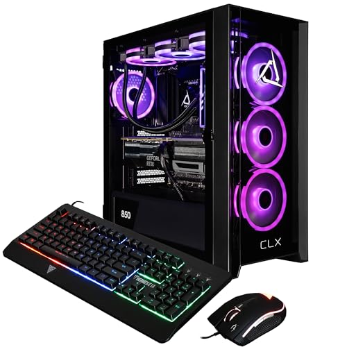 CLX Gaming PC - Intel Core i9 14900KF 3.2GHz, GeForce RTX 4080 Super, 2TB NVMe M.2 SSD, 32GB DDR5 RGB Memory, 360mm AIO, WiFi, Windows 11 Home, Black, TGMSETRTU4209BM