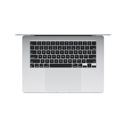 Apple 2024 MacBook Air 15-inch Laptop with M3 chip: 15.3-inch Liquid Retina Display, 16GB Unified Memory, 512GB SSD Storage, Backlit Keyboard, 1080p FaceTime HD Camera, Touch ID; Silver