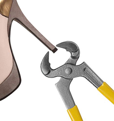 Xiboya 6" Heel Caps Removal Plier with 30 Replacement Tips