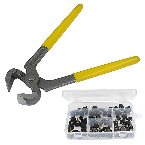 Xiboya 6" Heel Caps Removal Plier with 30 Replacement Tips