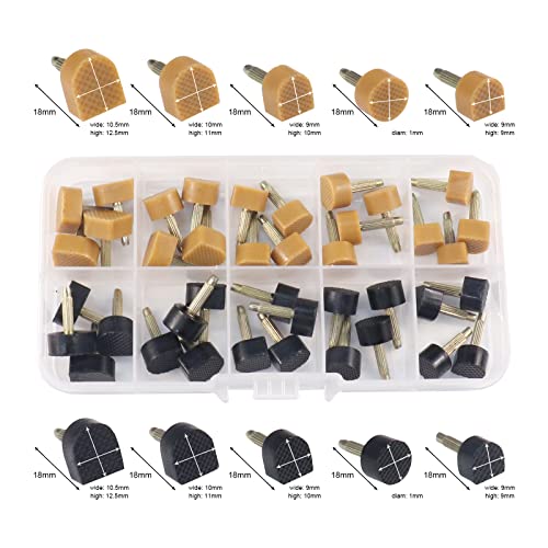 High Heel Replacement Tips, Round and Square Caps