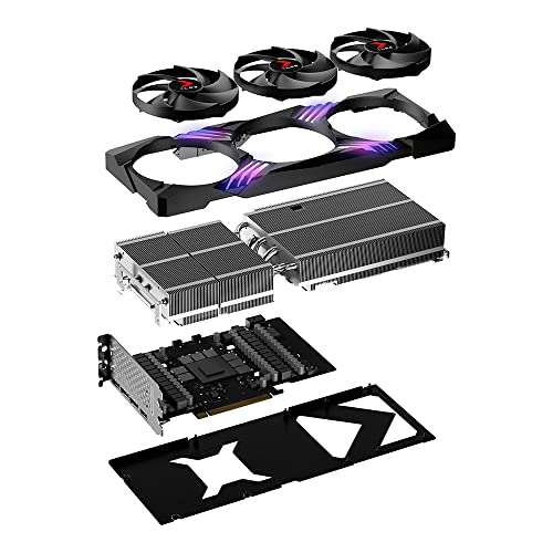 PNY GeForce RTX™ 4080 Super 16GB XLR8 Gaming Verto™ Epic-X RGB™ Overclocked Triple Fan Graphics Card DLSS 3