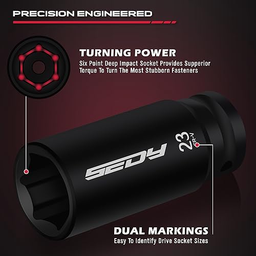 29-Piece Impact Socket Set with Extension Bars