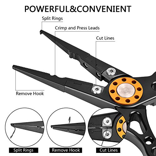 ZACX Fish Lip Gripper Pliers - Upgraded Multi-Function