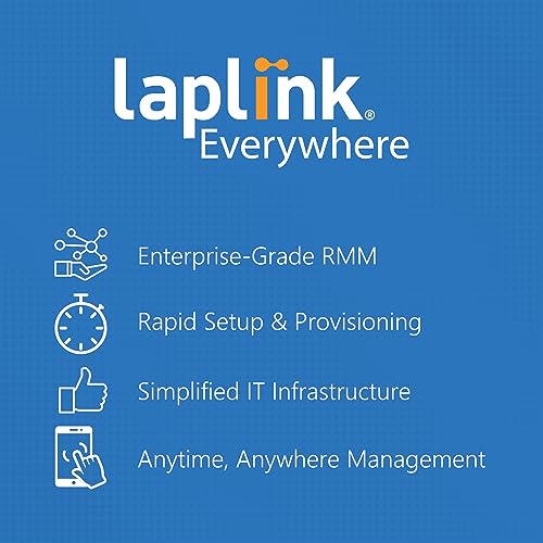 Laplink Everywhere - Premium license - Remote management of 50 devices for 24 Months [PC Online Code]