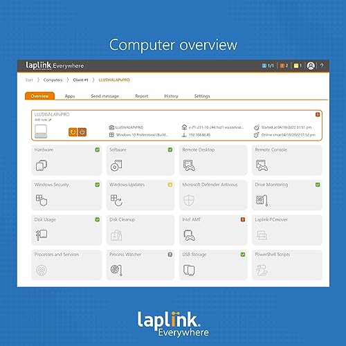 Laplink Everywhere - Premium license - Remote management of 50 devices for 24 Months [PC Online Code]