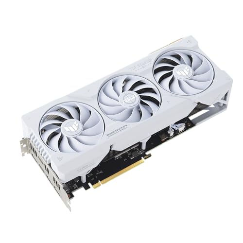 ASUS TUF Gaming NVIDIA GeForce RTX™ 4070 Ti Super White OC Edition Gaming Graphics Card (PCIe 4.0, 16GB GDDR6X, HDMI 2.1a, DisplayPort 1.4a)