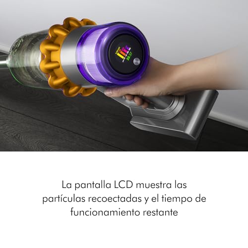 Dyson V15 Detect Plus Cordless Vacuum, Yellow/Nickel