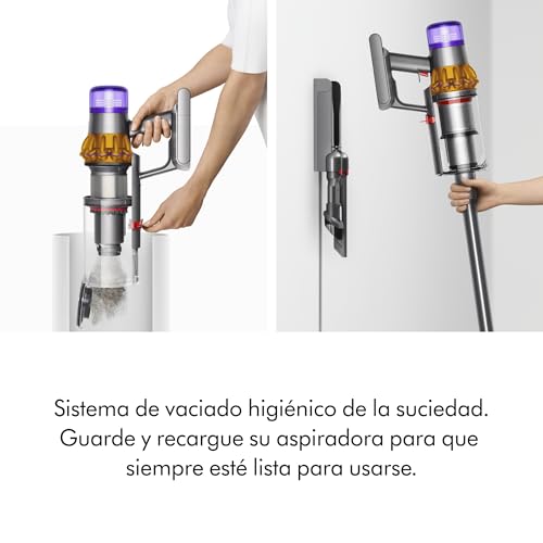 Dyson V15 Detect Plus Cordless Vacuum, Yellow/Nickel