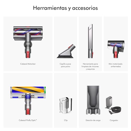 Dyson V15 Detect Plus Cordless Vacuum, Yellow/Nickel