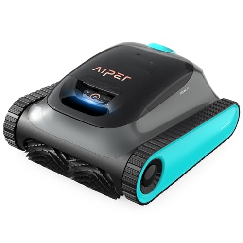 (2024 Upgraded) AIPER Scuba S1 Pool Vacuum for Inground Pools, Cordless Robotic Pool Cleaner, Wall Climbing, Smart Navigation, 150 min Battery Life, for Pools up to 1,600 Sq.ft