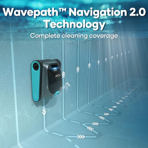 (2024 Upgraded) AIPER Scuba S1 Pool Vacuum for Inground Pools, Cordless Robotic Pool Cleaner, Wall Climbing, Smart Navigation, 150 min Battery Life, for Pools up to 1,600 Sq.ft