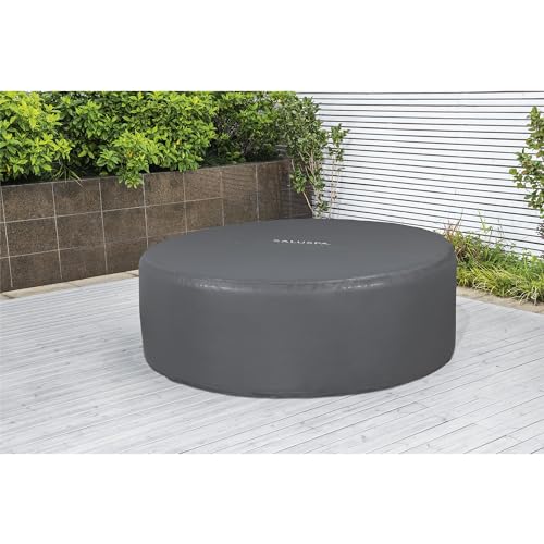 Bestway Coleman Palm Springs 4 to 6 Person EnergySense Smart AirJet Plus Inflatable Hot Tub Outdoor Spa with 140 AirJets and Insulated Cover