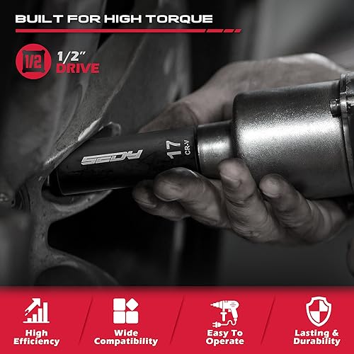 29-Piece Impact Socket Set with Extension Bars
