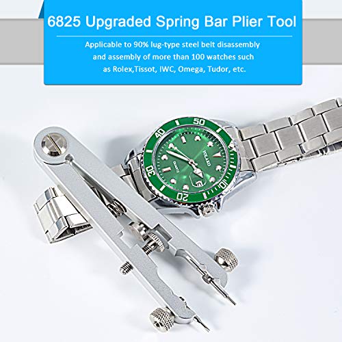 TEXNEWS Spring Bar Plier Tool Set with 10 Tips