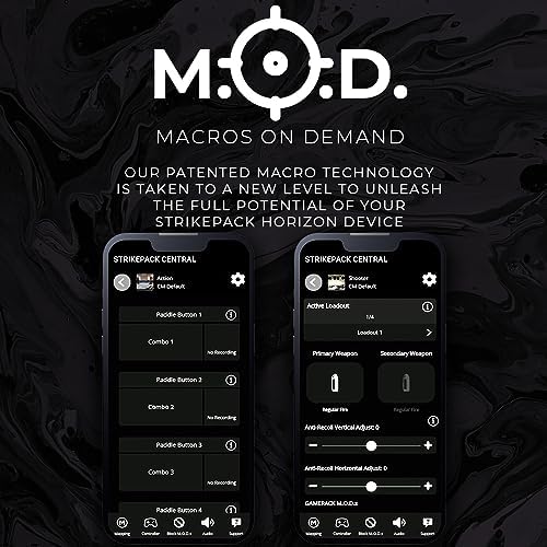 Collective Minds Gaming XBOX Strikepack Horizon Vista M.O.D. Pack for Xbox Series X, Xbox Series S, and Xbox One Standard Controllers