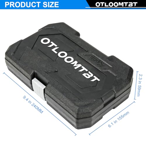 46-Piece 1/4" Industrial Socket Ratchet Wrench Set