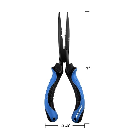 KastKing Intimidator 7" Straight Nose Fishing Pliers
