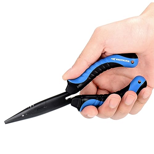 KastKing Intimidator 7" Straight Nose Fishing Pliers