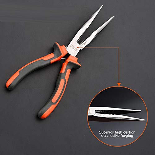 Pro-Grip 6" Needle Nose Pliers - Hard Carbon Steel