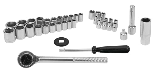 40-Piece Performance Tool Socket Set, 1/4" & 3/8" Drive